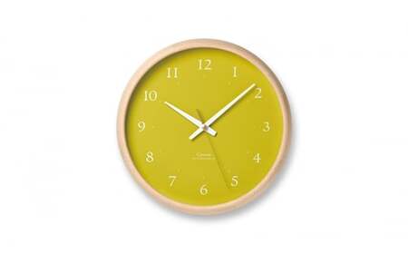 Centaur Clock / PC23-14 YE 壁掛け時計 時計 Lemnos レムノス インテリア 民芸品 工芸品 工芸 伝統技術 壁掛け  FAD-1336