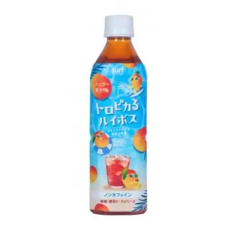 サーフ　トロピカるルイボス500ml×24本　マンゴー果汁使用、糖質・カロリー・カフェインゼロ【1720340】