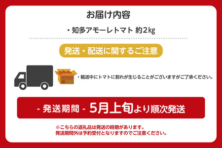 有機栽培ミニトマト　知多アモーレトマト　約2kg