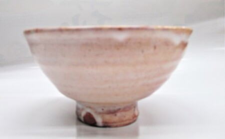 8代佳炎作 萩焼 抹茶茶碗（井戸）
