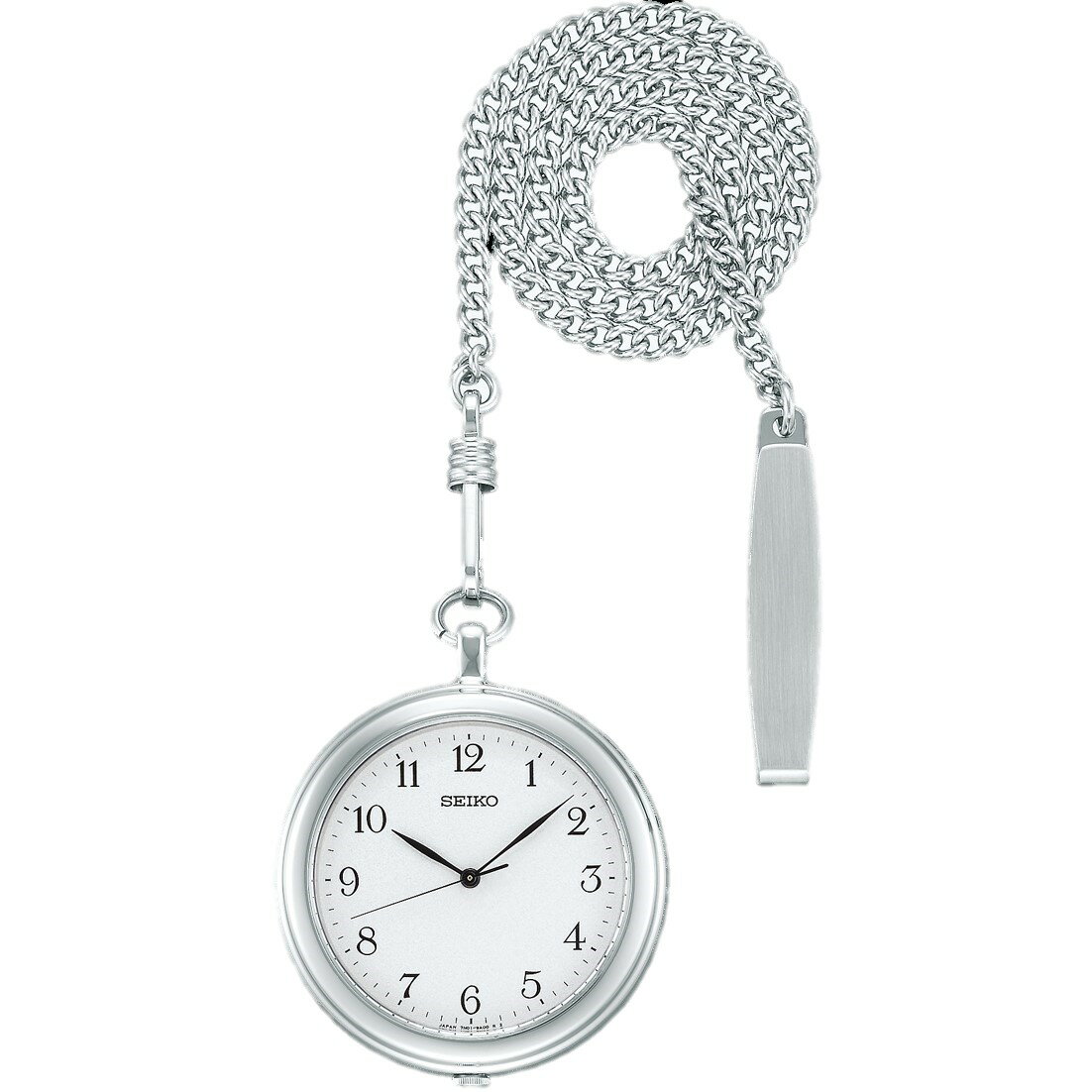 【ふるさと納税】SEIKOポケットウオッチ　SAPP007（電池式クオーツ懐中時計）／三村貴金属店【64-09】