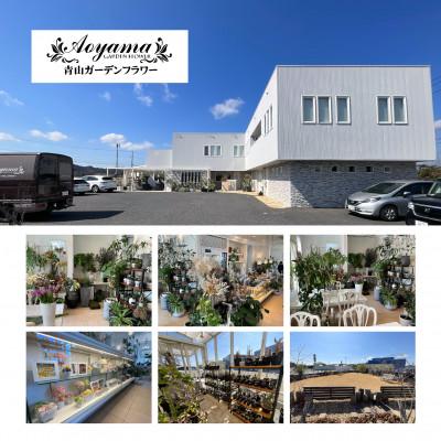 ふるさと納税 いわき市 【プレゼントラッピング】青山ガーデンフラワー　プリザーブドフラワー　ポットアレンジレッド |  | 03