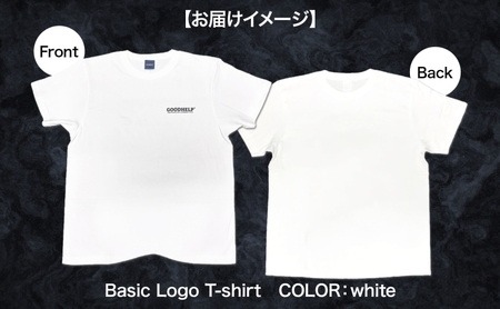 GOODHELP Basic Logo T-shirt white Tシャツ 半袖  洋服 ファッション ストリート ストリート感 ユニセックス ロングスリーブTシャツ ティーシャツ ストリートカルチ