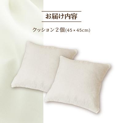 ふるさと納税 滝川市 【ノンアレルギー素材】洗えるヌードクッション　2個 完全国内生産 国産 ホテル ポリエステル |  | 03