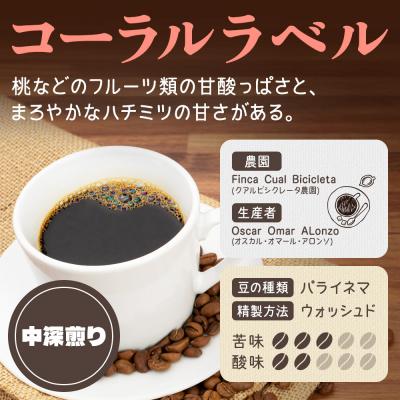 ふるさと納税 滑川町 ホンジュラスコーヒー ギフト グランデ 焙煎豆 豆のままコーラル|19_pun-060601dc |  | 01