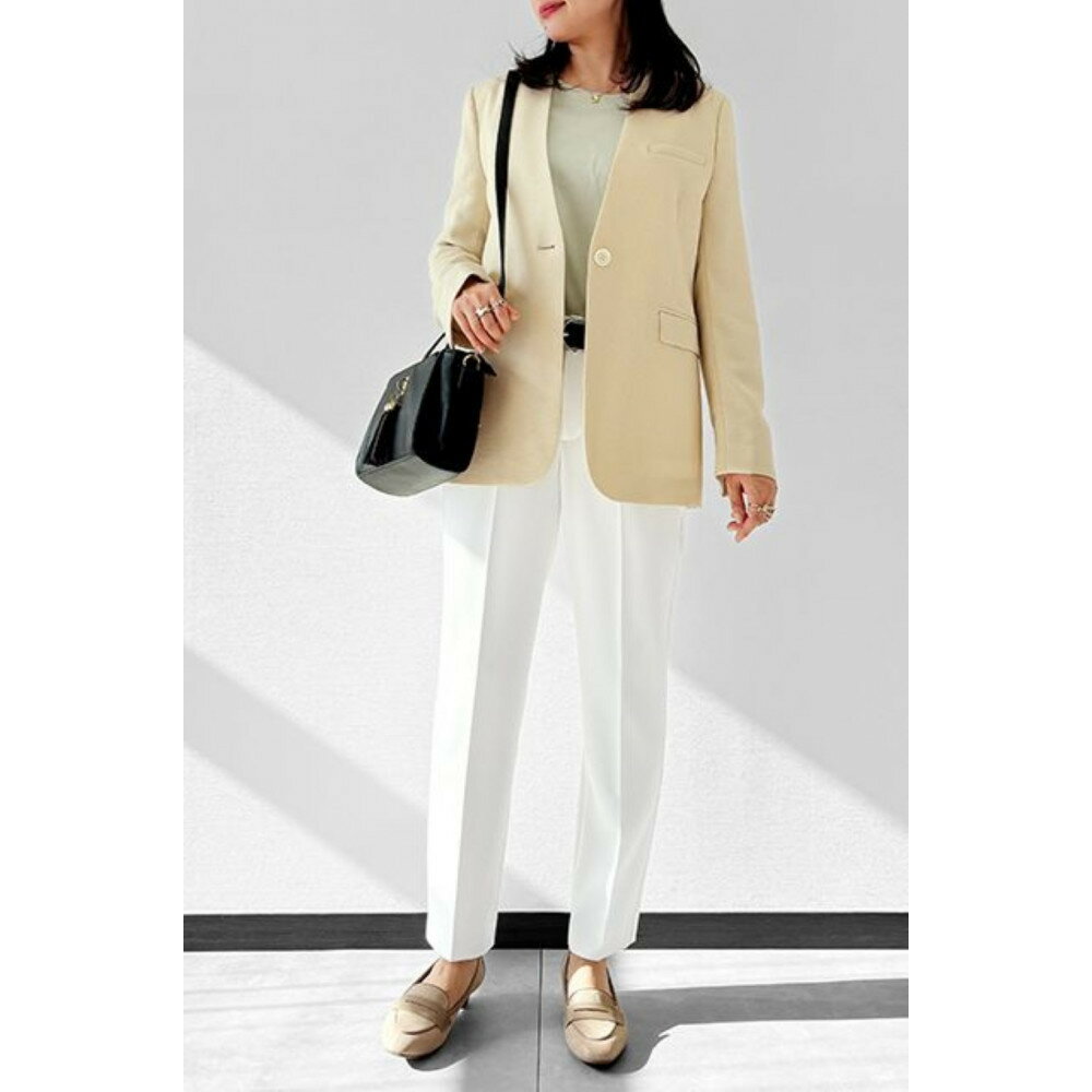 【ふるさと納税】【B-THREE/ビースリー】あらゆるシーンにフィットする 超万能テーパードパンツ(770465)