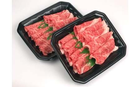 Y855 【12か月定期便】鳥取和牛肩ロースすき焼きしゃぶしゃぶ用1kg（500g×2） 