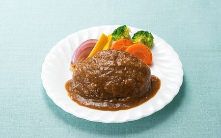 A1545.【常温で保管できる！】レトルト・4種ハンバーグ（150g×12個）