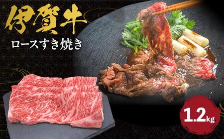 伊賀牛 ロースすき焼き 約1.2kg【cook0039】