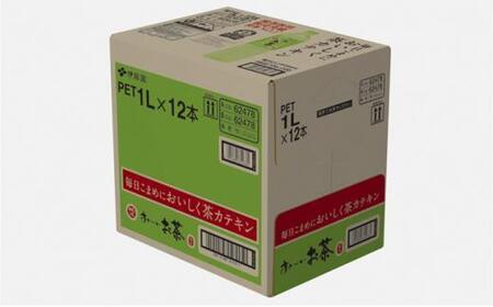 【定期便6ヶ月】お～いお茶　緑茶1L×12本