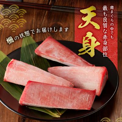 ふるさと納税 焼津市 赤身好き必見 天然南まぐろ 筋が少ない天身 約700g(a15-459) |  | 01