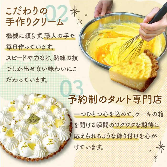 【舌にあふれる季節感♪こだわりのサクサクタルト】キャラメルマキアートのティラミスタルト / タルト たると ケーキ タルトケーキ スイーツ デザート / 南島原市 / アトリエジジ [SAA010]