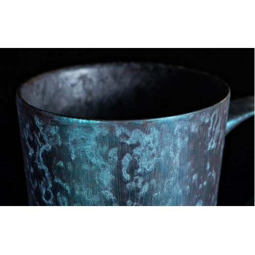 有田焼 麟 Lin マグカップ 2個セット（Blue & Emerald）化粧箱入り パール マグカップ【金照堂】マグカップ おしゃれ マグカップ 人気 マグカップ 高級 マグカップ 磁器 マグカップ