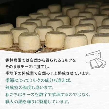 香林農園ナチュラルチーズ　ブラウンスイス牛チーズセット　北海道　日高山脈の小さなチーズ農家【配送不可地域：離島】【1610192】