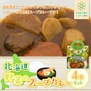 【ふるさと納税】【北海道野菜のスープカレー】4食セット 北海道産野菜使用 NAO018
