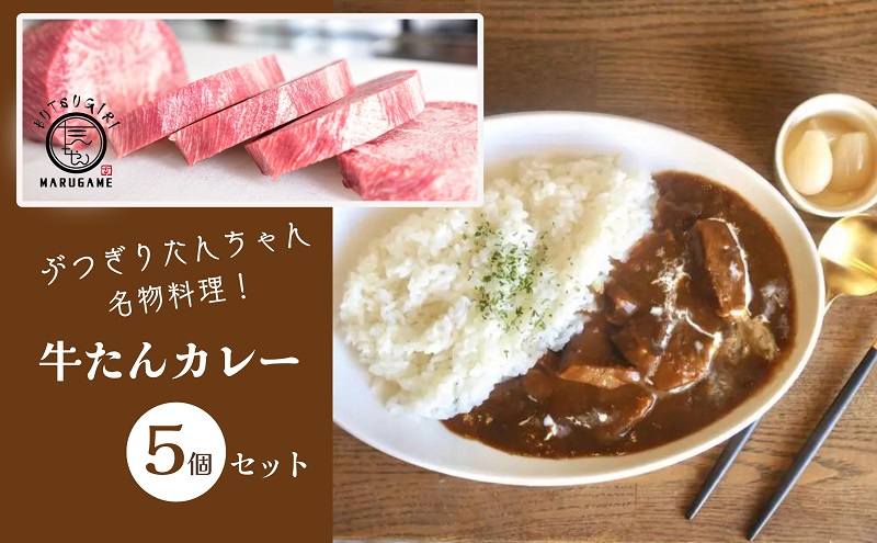 牛タン カレー 200g ×5個 セット ぶつぎりたんちゃん名物料理 牛たんカレー 厚切り 牛タン ビーフカレー 牛肉 牛 ビーフ お肉 肉 惣菜 おかず スープ 冷凍食品 湯煎 レトルト レトルト食品 真空パック 冷凍 冷凍配送 香川県 香川 丸亀 丸亀市