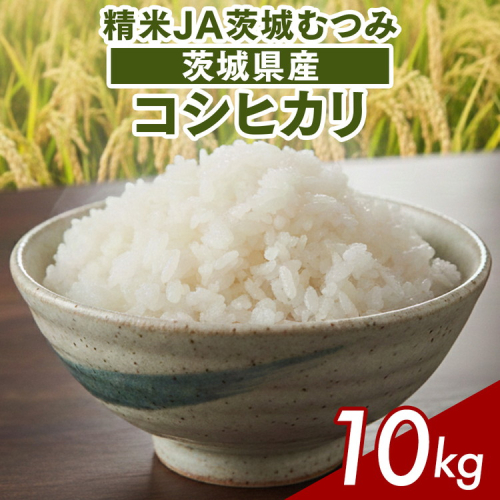 【令和7年産】茨城県産コシヒカリ10kg（5kg×2袋）精米JA茨城むつみ | 米 こめ コメ 10キロ 精米 こしひかり コシヒカリ 茨城県産 贈答 贈り物 プレゼント 茨城県 古河市 JA 農協 直送 産地直送 送料無料 _CL05 ※2025年10月下旬頃より順次発送予定