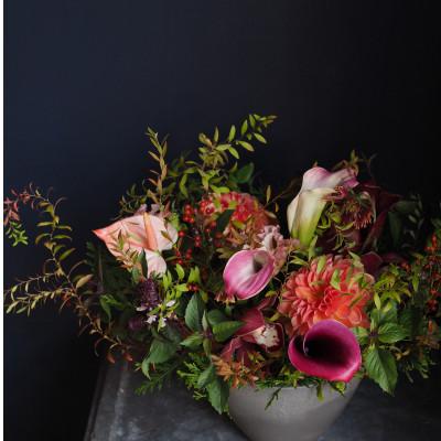 ふるさと納税 中間市 【margue】季節のアレンジメントフラワーB　〜4月より順次発送〜 |  | 01