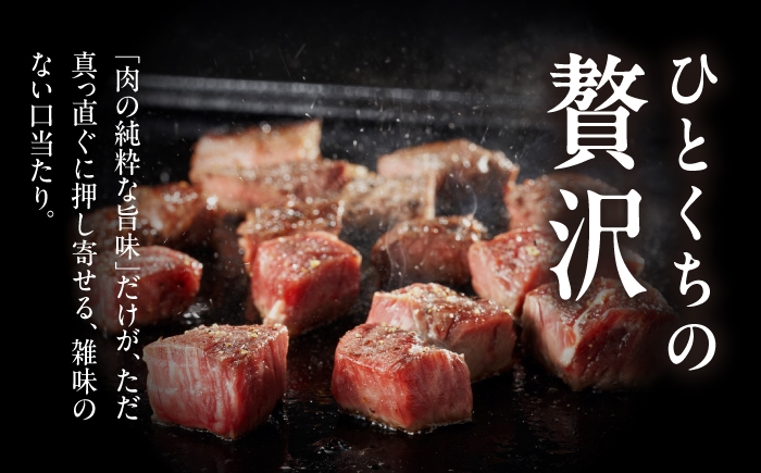  佐賀牛 ヒレ 不揃い サイコロステーキ 600g 訳あり A4 A5 3人前 4人前黒毛和牛 国産 ステーキ サイコロ ヒレ肉