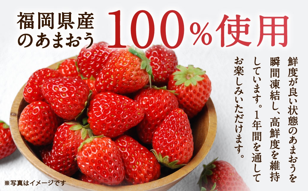 訳あり福岡県産冷凍あまおう約500g