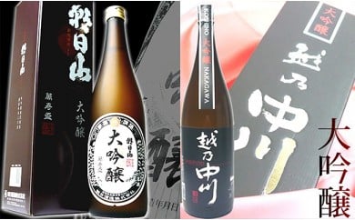 C1-A9大吟醸飲み比べセット（1800ml×2本）