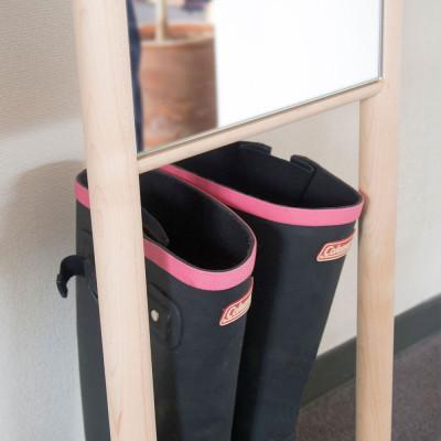 ふるさと納税 旭川市 旭川家具 cosine コサイン エントランスミラー　メープル_00245 |  | 01