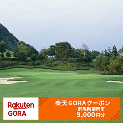【ふるさと納税】群馬県藤岡市の対象ゴルフ場で使える楽天GORAクーポン 寄付額30,000円（クーポン額9,000円）