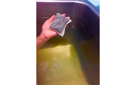 No.057 国産よもぎ使用＊よもじお＊お風呂用パック（シンプル）