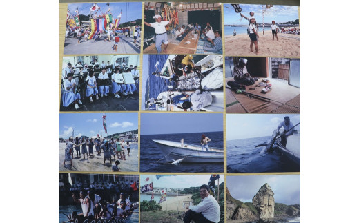 
【C007】ポストカード1990　よみがえる島の風景　（海×12枚・暮らし×12枚）
