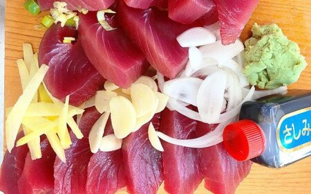 特選土佐の鰹タタキとさしみセット ヤマシン