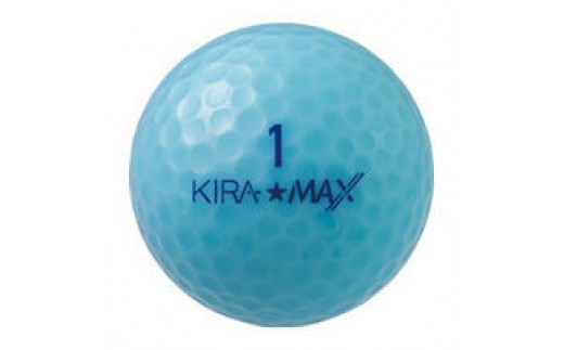 ゴルフボール  KIRA MAX 12球入 3ダース 【カラー：アクア】 ゴルフ キャスコ kasco