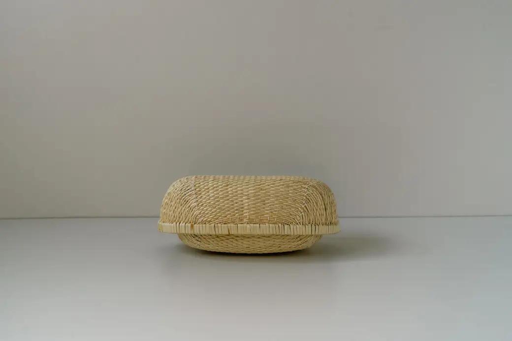【伝統工芸品】KORI ANRI JAPAN「MUSUBU ヤナギの器」 "Sサイズ" 柳行李 / 豊岡杞柳細工 飯行李 弁当箱 お弁当 行楽 ピクニック ランチボックス