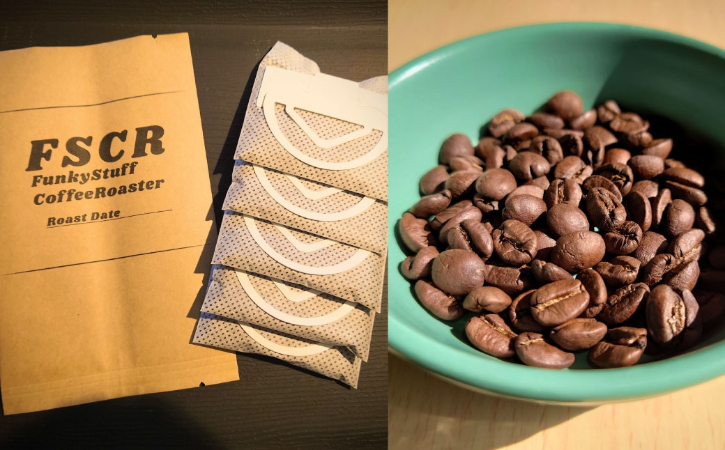 コーヒー焙煎豆オリジナルブレンドS挽き100g×1個