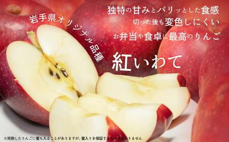 【訳あり】 紅いわて 約5kg 家庭用／わけあり りんご リンゴ フルーツ 果物 岩手 【2025年9月上旬－10月上旬発送予定】