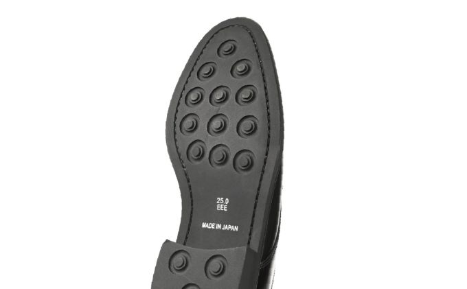 ビジネスシューズ　牛革トラッド　D8800 BL【ブラック】25.5cm