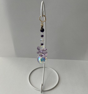 ワイン城オリジナルサンキャッチャースタンドタイプ23㎝（山幸） インテリア 天然石 クリスタル アクセサリー 