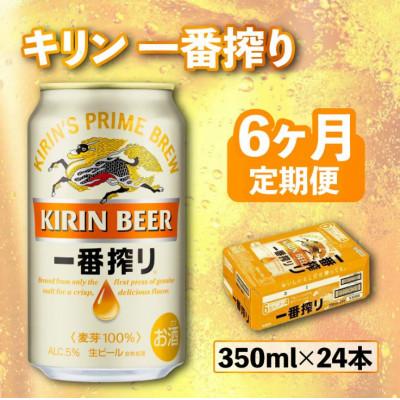 ふるさと納税 彦根市 【毎月定期便】【キリンビール】一番搾り[350ml×24缶]全6回