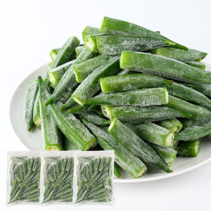 冷凍 オクラ ホール 500g×3P (オリエンタルアグリ/010-2046)  冷凍野菜 国産 冷凍 野菜 国産オクラ 丸ごと ホール 鹿児島県産 大容量 まとめ買い お弁当 おかず 常備菜 簡単調