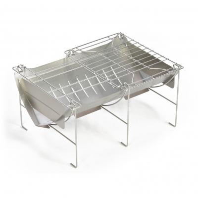 ふるさと納税 三条市 [ベルモント] ソロキャンプ焚き火セット グリル網付 火ばさみ付 焚火台【049S001】 |  | 01