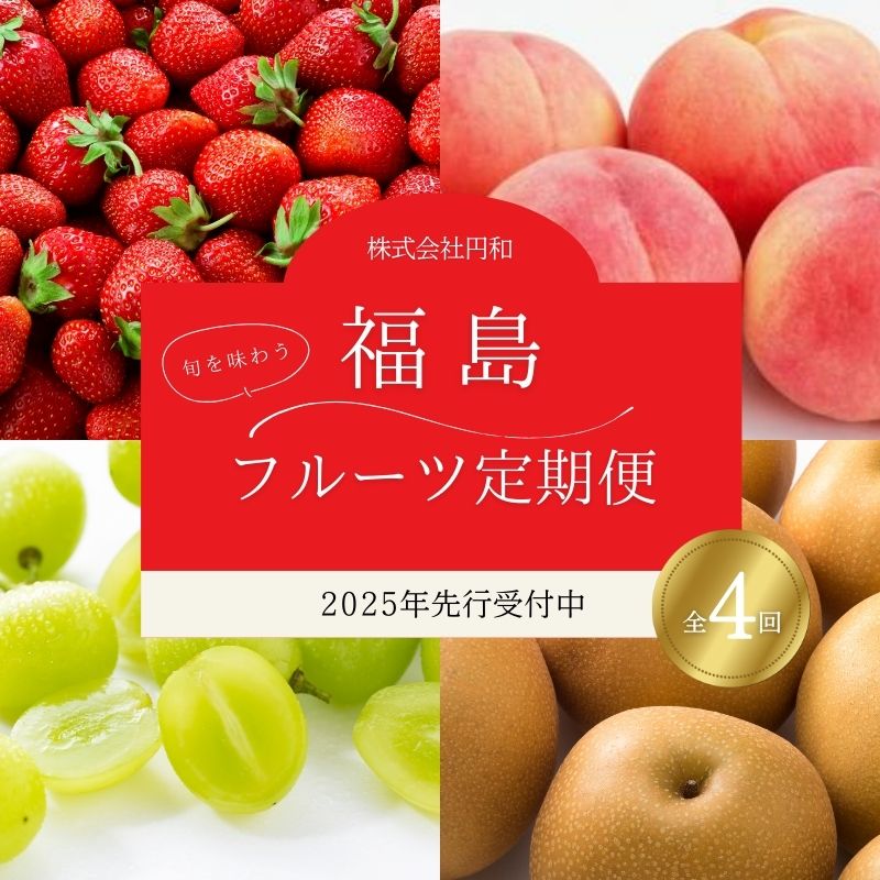No.2825【2025年発送分】フルーツ４種定期便