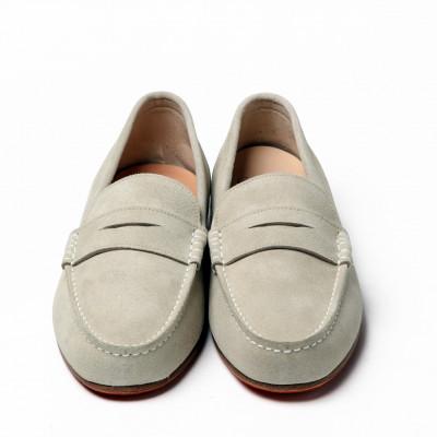 ふるさと納税 大和郡山市 紳士靴　ドライビングシューズ　Coshaer2320 WHITE 2E 25.0cm |  | 01