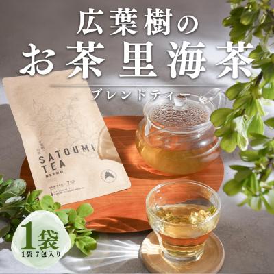 ふるさと納税 大月町 広葉樹のお茶 里海茶 ブレンド 1袋 7パック入り カフェインフリー 自然栽培 野草茶 高知県 大月
