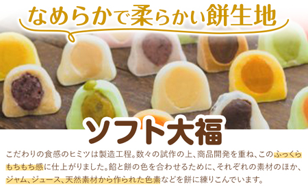 ソフト大福 8個入り もち米の里ふうれん特産館《30日以内に出荷予定(土日祝除く)》北海道 名寄市 和菓子 大福 お茶菓子 あんこ 餡 もち もち米 食べ比べ 贈り物 プレゼント 送料無料