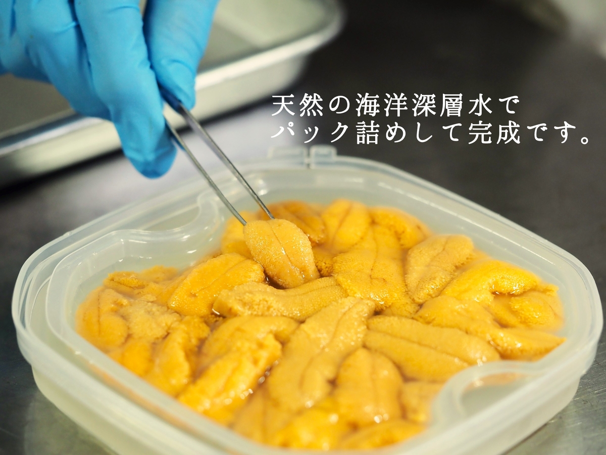 6月下旬より順次発送【北海道せたな町産】生鮮生うに(150g×3パック)