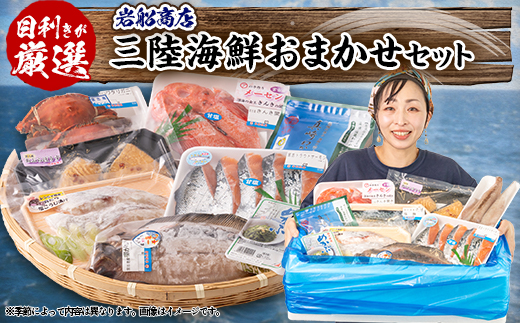 【三陸厳選】岩船商店おまかせ海産物詰め合わせセット【1298317】