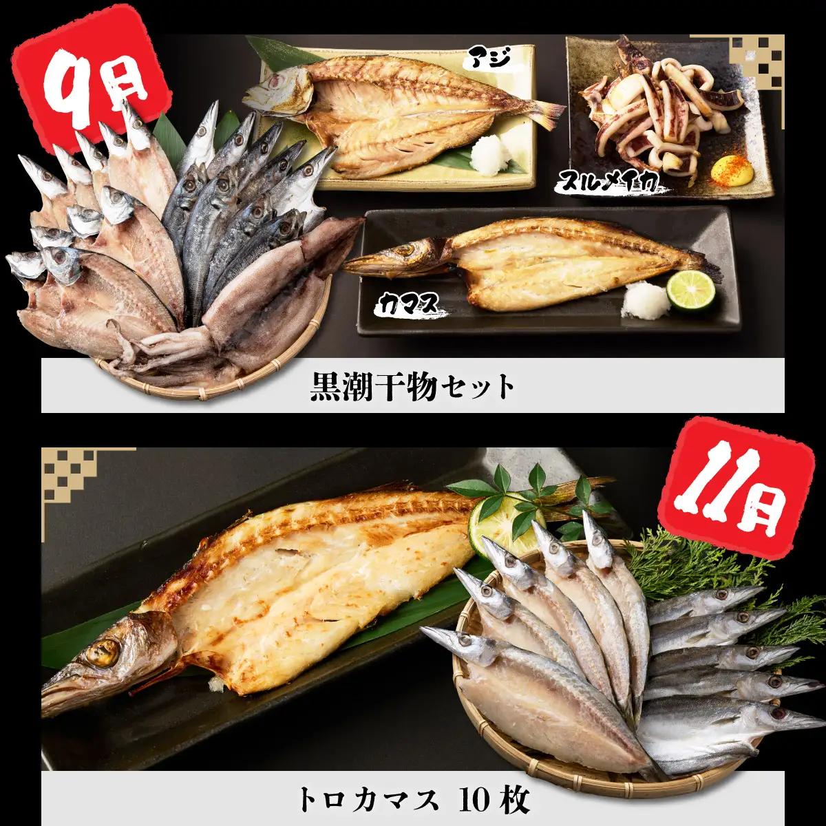 【定期便】いずま海産の干物頒布会【6回お届け】干物