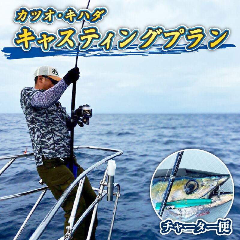 【ふるさと納税】平日限定 特別プラン 貸切 カツオ ・ キハダ キャスティングプラン 鰹 キハダマグロ シイラ 海 釣り 真剣勝負 フィッシング チャーター 高知 須崎市 YMR003