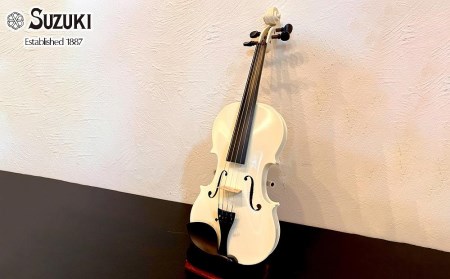 カラーバイオリン Premium ホワイト バイオリン