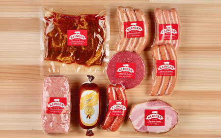 マイスター直伝手作りソーセージ Jセット 9種 ウインナー ハム ソーセージ 岐阜市/ドイツデリカテッセン　クリンゲン[ANBQ010]