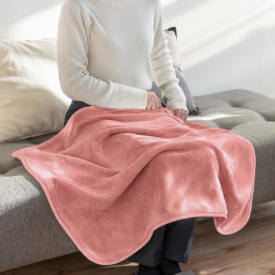 ふるさと納税 橋本市 バスマットの糸で作った膝掛けブランケット　ピンク